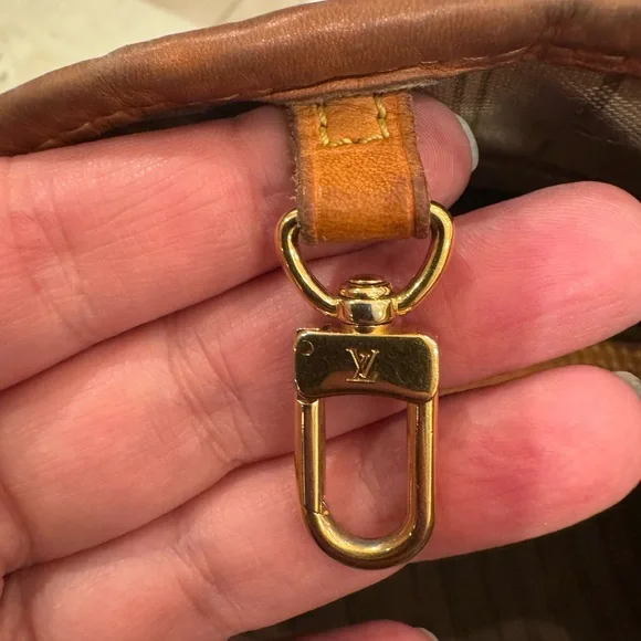 Louis Vuitton Large Delightful PM Brown Monogram Hobo Bag - Picture 9 of 14